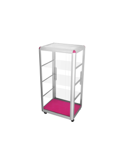 vitrina aluminio pitufa