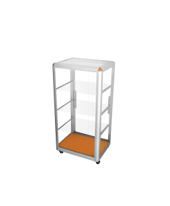 vitrina aluminio pitufa